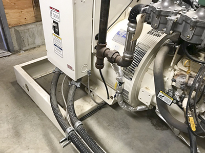 Generator wiring installation - Langley
